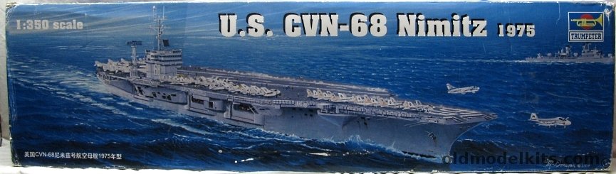 Trumpeter 1/350 USS Nimitz CVN68 1975 Aircraft Carrier, 05605 plastic model kit